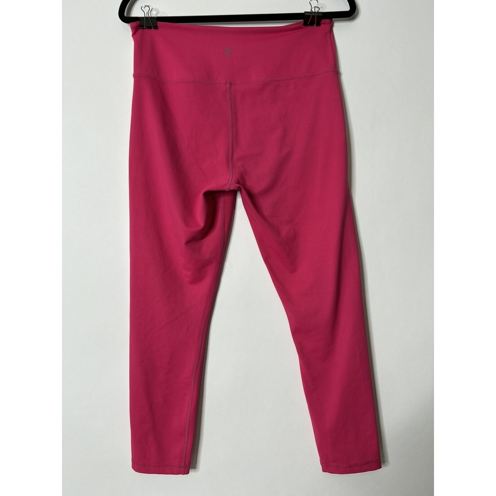 Zyia Active Women Size 12 Hot Pink Polyester Blend Leggings